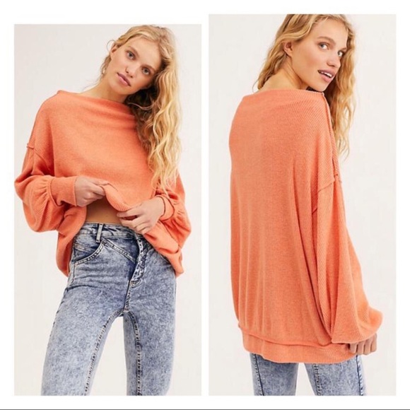 FREE PEOPLE BOHO TUNIC PULLOVER TOP A3C - Picture 9 of 16